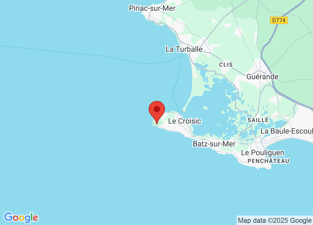 Location of Golf Bluegreen Le Croisic on map