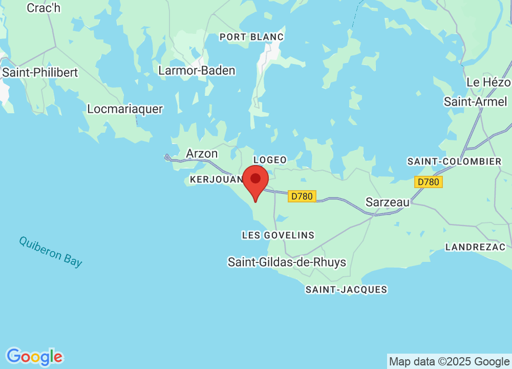 Location of Golf Bluegreen Rhuys-Kerver on map