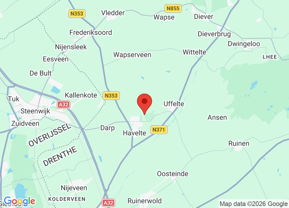 Standort von Golf Club Havelte auf der Karte