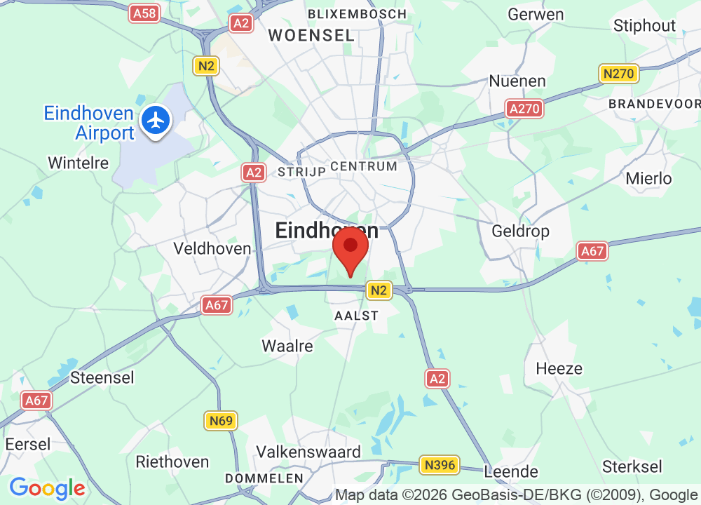 Standort von Golf & CountryClub de Tongelreep auf der Karte