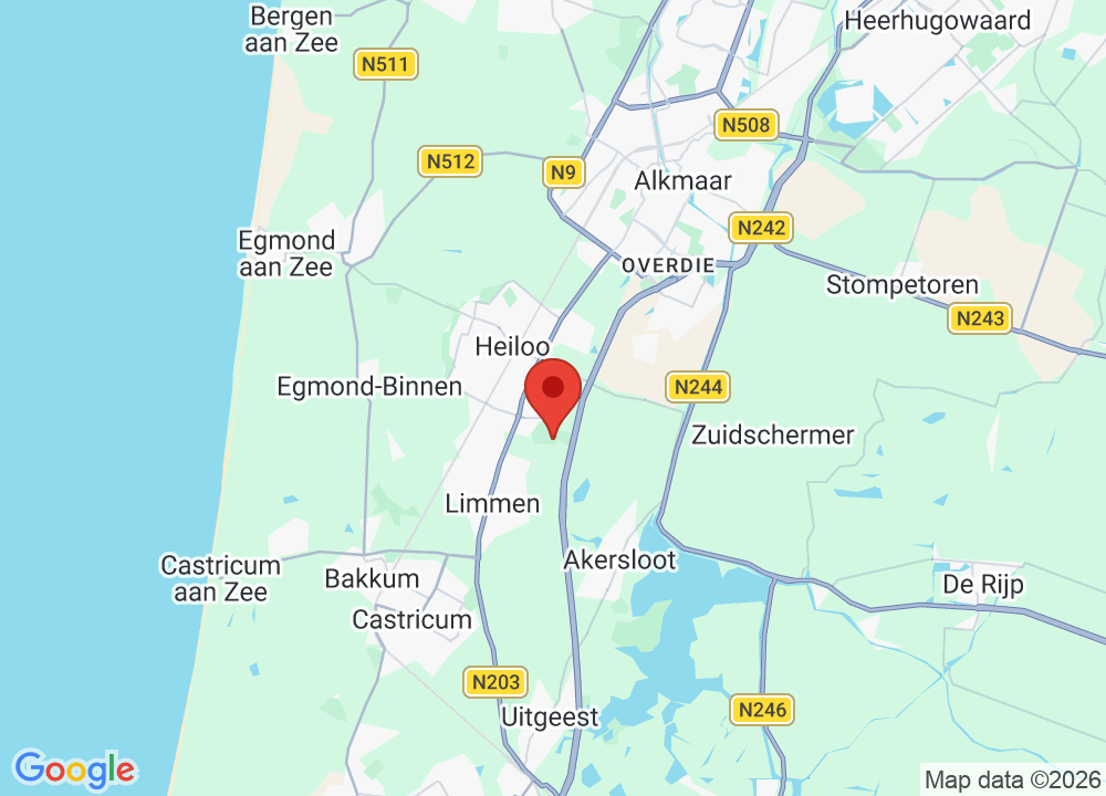 Location of Golf & Countryclub Heiloo on map