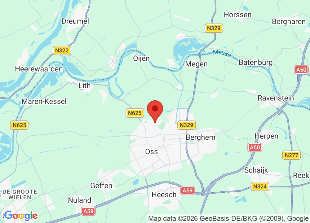 Standort von Golfbaan Oijense Zij auf der Karte