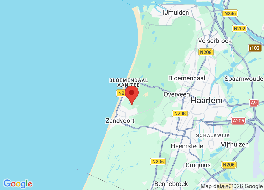 Standort von Golfclub De Zandvoortse auf der Karte