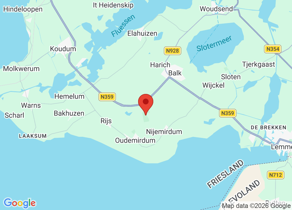 Location of Golfclub Gaasterland on map