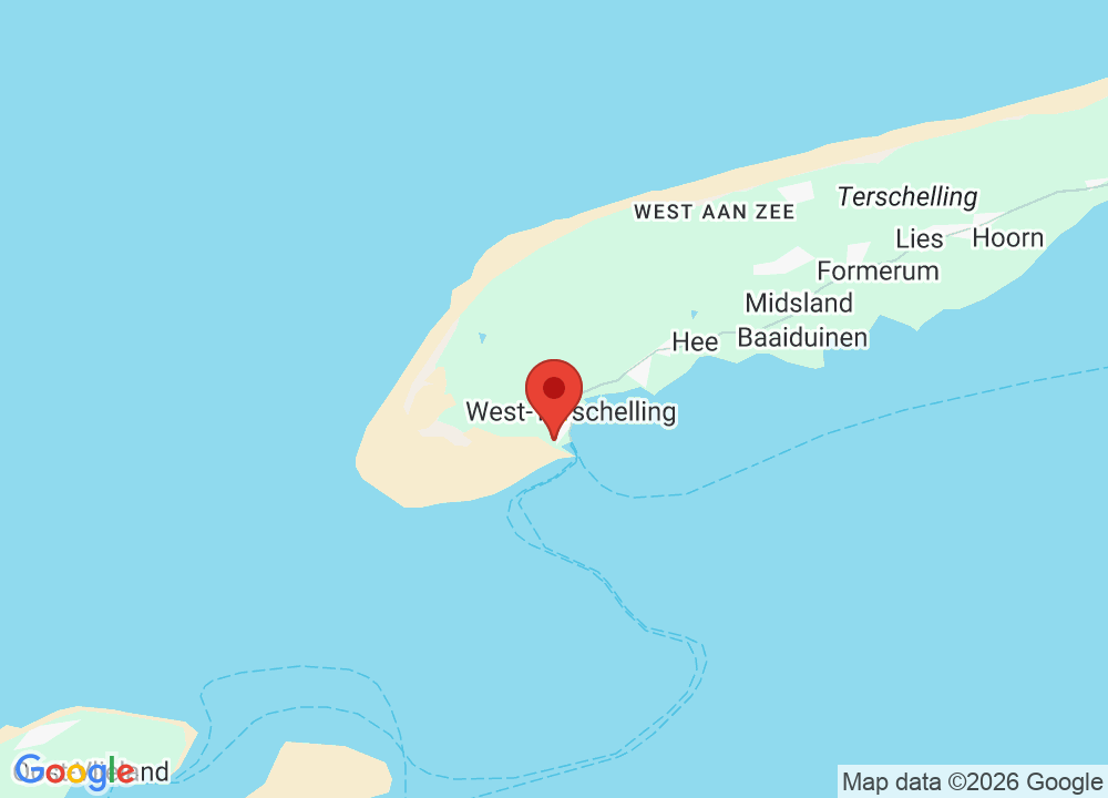 Localisation de Golfclub Terschelling sur la carte