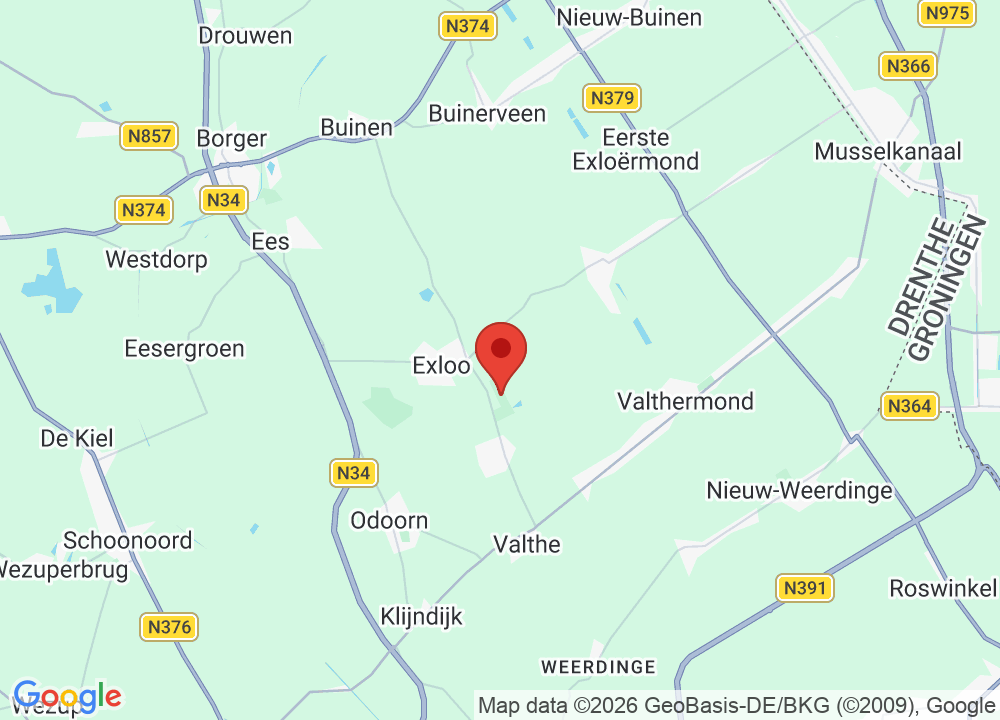 Standort von Golfpark Exloo auf der Karte