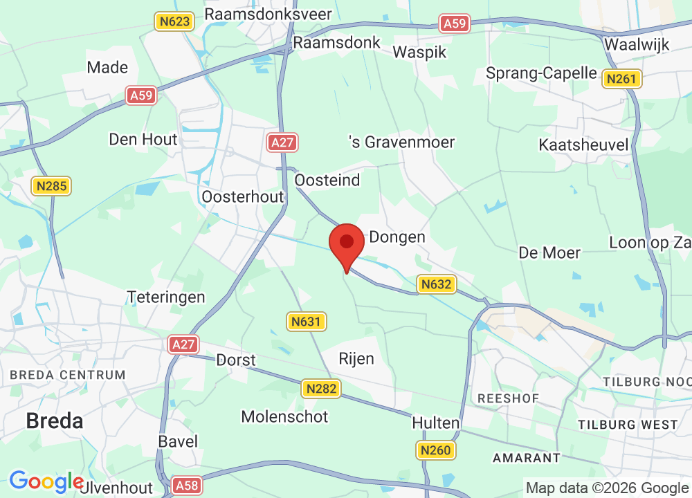 Standort von Golfvereniging Dongen auf der Karte