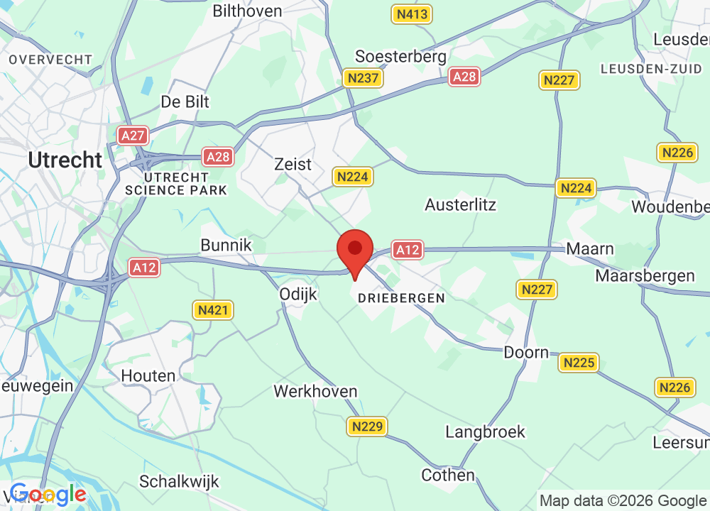 Standort von Hoenderdaal auf der Karte
