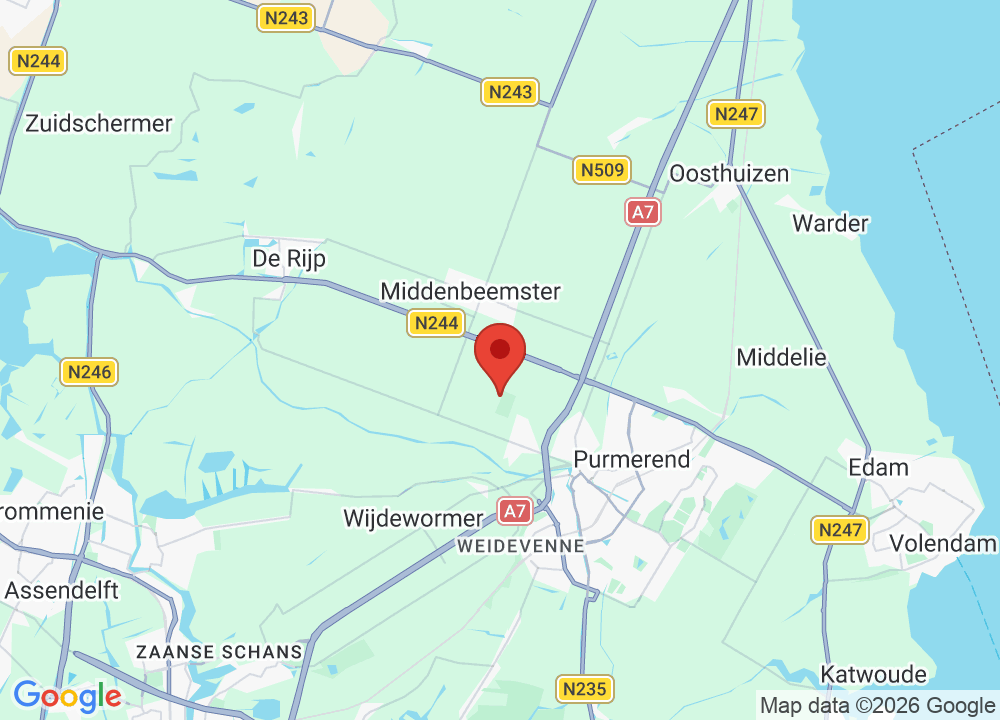 Standort von Kavel 2 Beemster auf der Karte