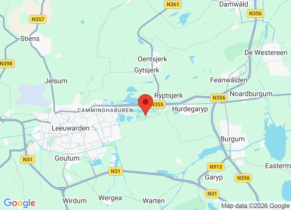 Standort von Leeuwarder Golfclub auf der Karte
