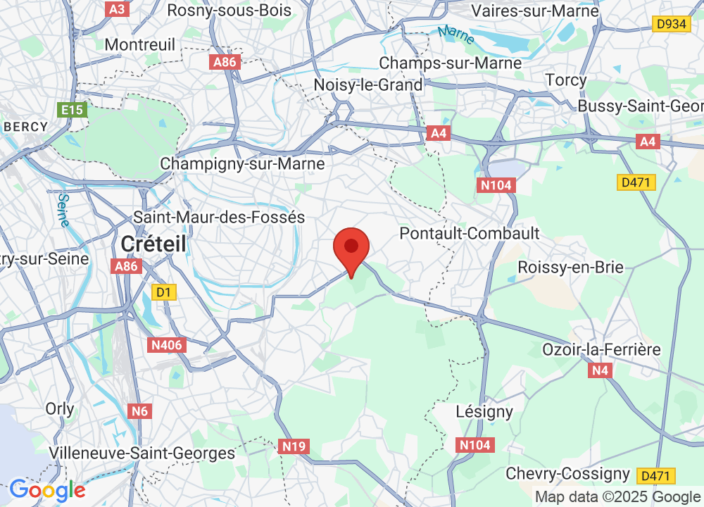 Standort von UGOLF d'Ormesson auf der Karte